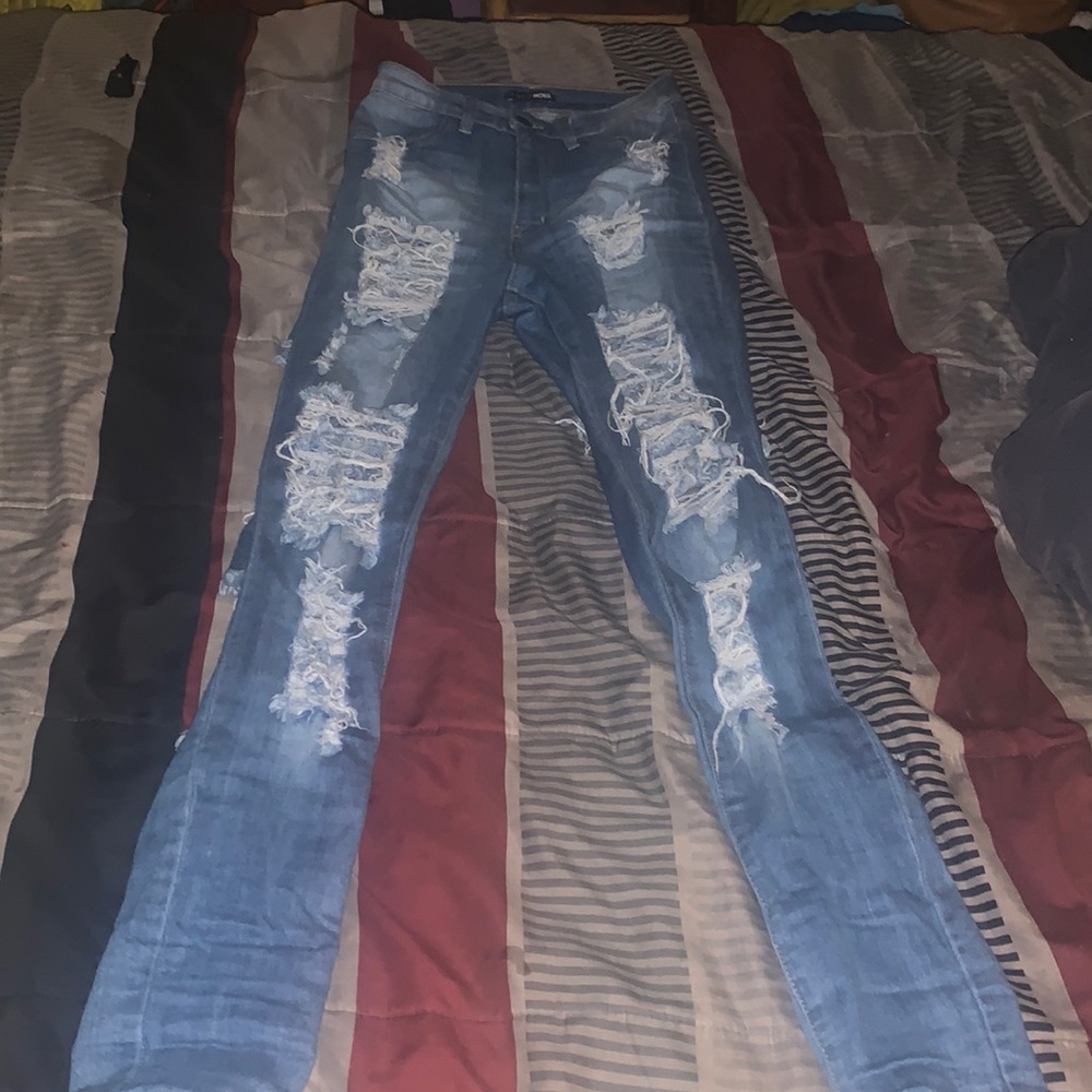 Fashion nova high rise jeans